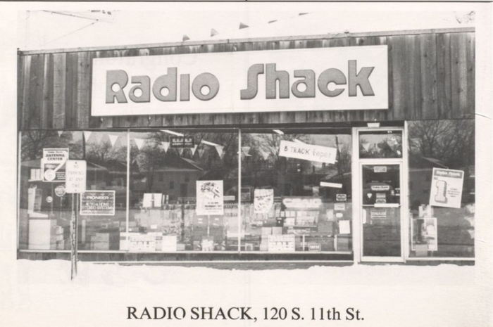 Radio Shack - Niles Store Then